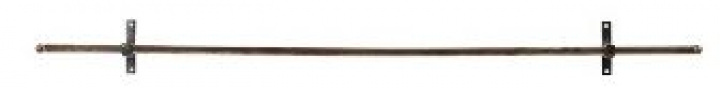 Stang med konsol \'Stanley\' L - Sort/Grå i gruppen Møbler / Hylder & opbevaring hos Reforma (446-272-60)