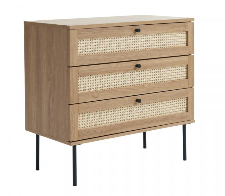 Kommode \'Taormina\' 75cm - Natur i gruppen Møbler / Hylder & opbevaring / Kommoder hos Reforma (44632023)