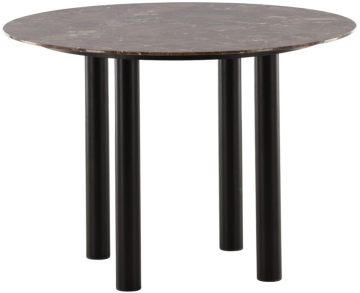 Spisebord \'Hedda\' Rundt 106cm - Brun i gruppen Møbler / Bord / Runde spiseborde hos Reforma (46100-150)