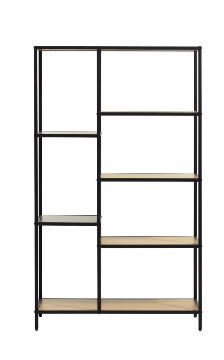 Hylde \'Nybro\' 146cm - Natur i gruppen Møbler / Hylder & opbevaring / Bogreoler hos Reforma (46900001)