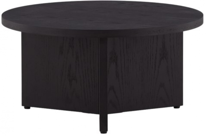 Sofabord \'Smögen\' Rund 85cm - Sort i gruppen Møbler / Bord hos Reforma (48000-451)