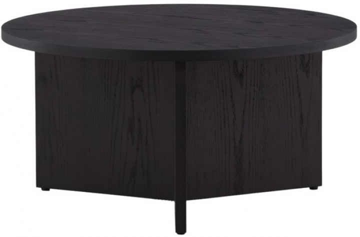 Sofabord \'Smögen\' Rund 65cm - Sort i gruppen Møbler / Bord hos Reforma (48000-461)