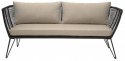 Sofa \'Mundo\' - Sort/Beige