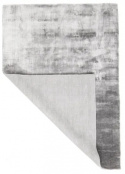 Viskos tæppe \'Jodhpur\' 140x200cm - Grå