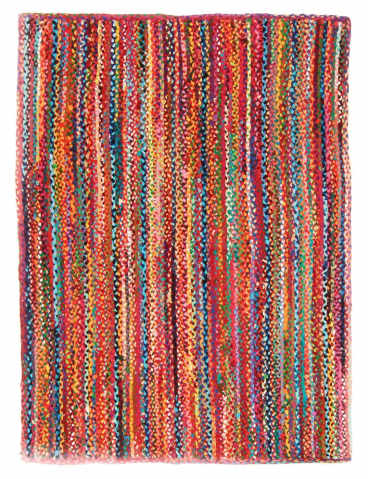 Gulvtæppe \'Flätan\' 300x400cm - Multi i gruppen Indretning / Tæpper / Vævede tæpper hos Reforma (5056213258191)