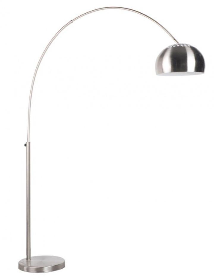 Gulvlampe \'Bow\' - Sølv i gruppen Belysning / Lamper / Gulvlamper hos Reforma (5100030)