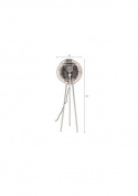 Gulvlampe \'Meezan\' - Sort