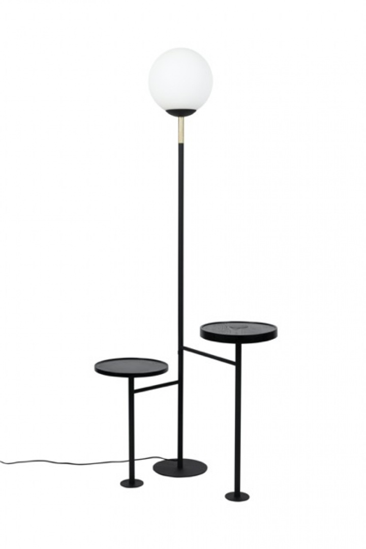 Gulvlampe \'Orion\' 25x58 - Sort i gruppen Belysning / Lamper / Gulvlamper hos Reforma (5100138)