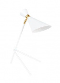 Bordlampe \'Shady\' - Hvid