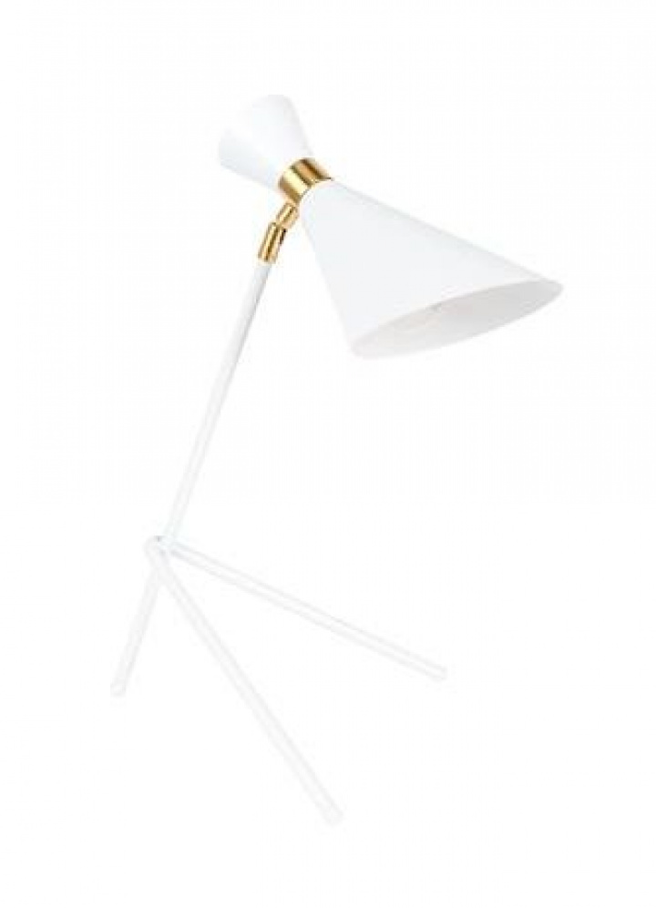 Bordlampe \'Shady\' - Hvid i gruppen Belysning / Lamper / Bordlamper hos Reforma (5200047)