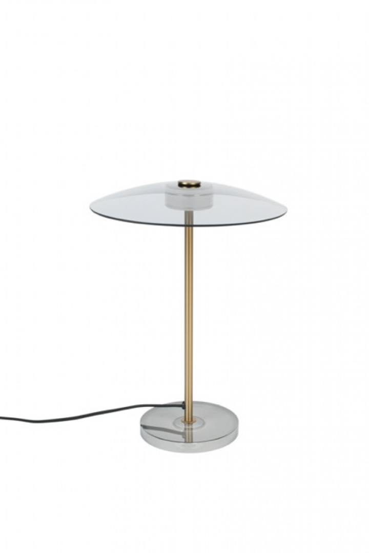 Bordlampe \'Float\' 30x30 - Guld i gruppen Belysning / Lamper / Bordlamper hos Reforma (5200110)