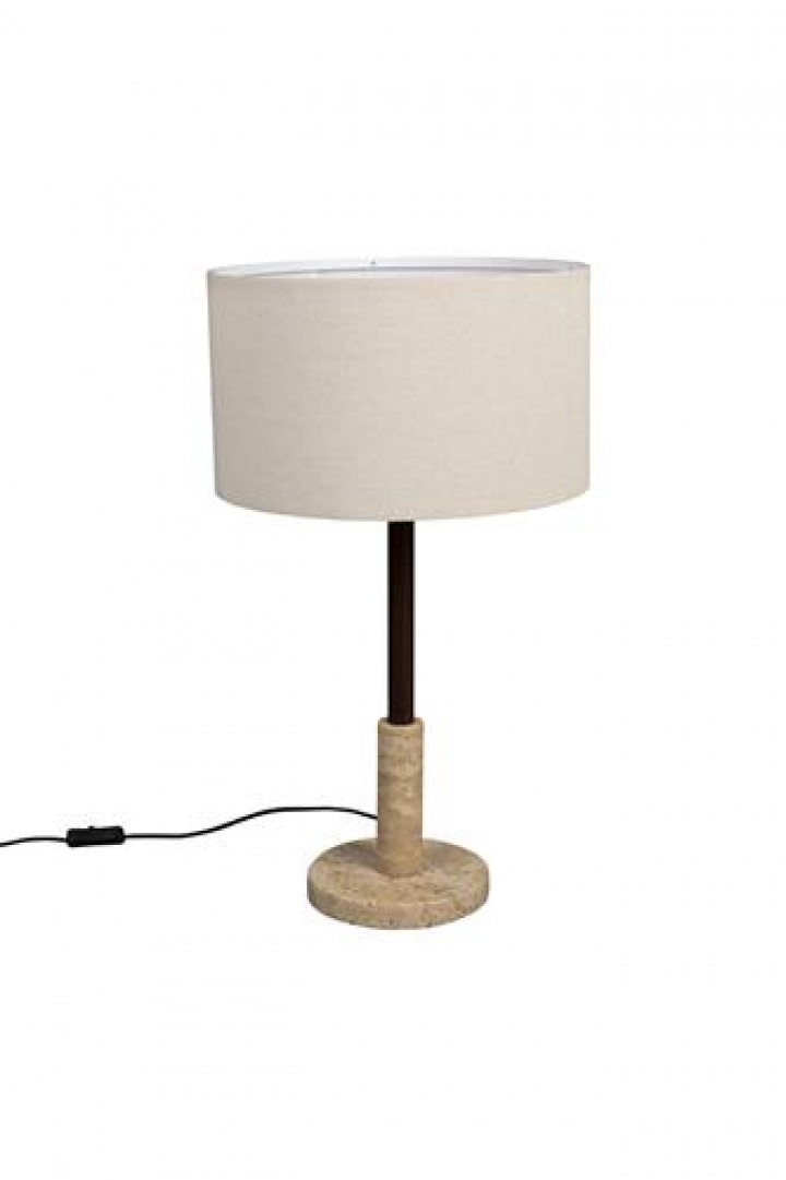 Bordlampe \'Jackson\' - Beige i gruppen Belysning / Lamper / Bordlamper hos Reforma (5200166)