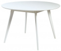 Spisebord \'Yumi\' Rundt 115cm - Hvid
