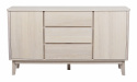Skænk \'Yumi\' 152x84cm - Hvidpigmenteret Eg