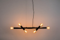 Loftlampe \'Hawk\' 17x124 - Sort