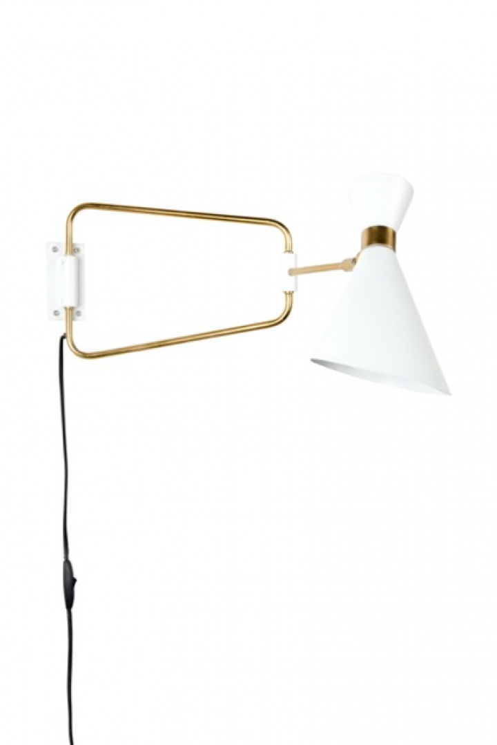 Væglampe \'Shady\' 15x73 - Hvid i gruppen Belysning / Lamper / Væglamper hos Reforma (5400017)