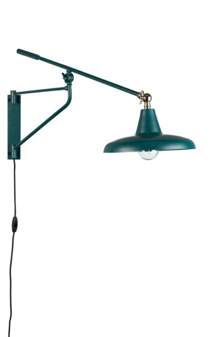 Væglampe \'Hector\' 26x93 - Grøn i gruppen Belysning / Lamper / Væglamper hos Reforma (5400032)