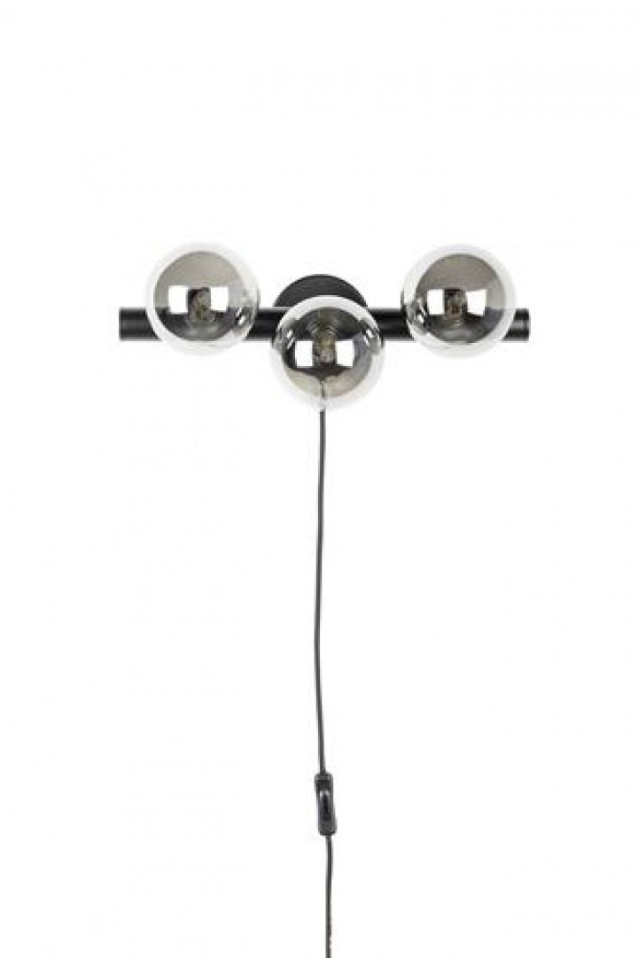 Væglampe \'Monica\' - Sort i gruppen Belysning / Lamper / Væglamper hos Reforma (5400049)