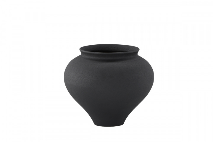 Vase \'Santander\' 18cm- Sort i gruppen Indretning / Dekoration / Vaser hos Reforma (58164-100)