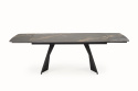 Spisebord \'Armani\' 165-241cm - Sort
