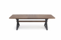 Spisebord \'Baron\' 200-350cm - Natur/sort