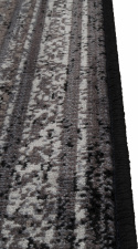 Tæppe \'Rugged\' 200X300 - Grå