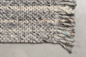 Uldtæppe \'Frills\' 170x240cm - Grå/Blå