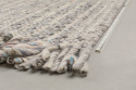 Uldtæppe \'Frills\' 170x240cm - Grå/Blå