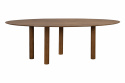 Spisebord \'Uovo\' 220x115cm - Valnød