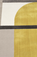 Tæppe \'Hilton\' 200x290cm - Grå/Gul