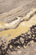 Tæppe \'Sol\' 200x290cm - Grå/gul