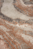 Tæppe \'Sol\' Rund 200cm - Grå/brun