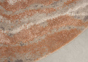 Tæppe \'Sol\' Rund 200cm - Grå/brun