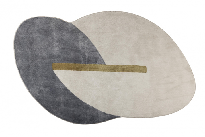 Tæppe \'Phila\' 160x257cm - Blå i gruppen Indretning / Tæpper hos Reforma (6100078)