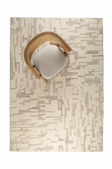 Tæppe \'Hills\' 160x230cm - Beige