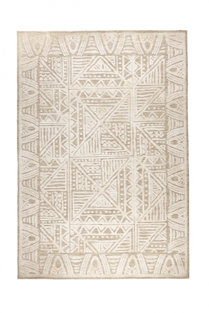 Tæppe \'Carpet Cuzco\' 160x230 cm - Beige i gruppen Indretning / Tæpper / Vævede tæpper hos Reforma (6100150)