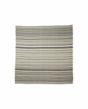 Sengetæppe \'Vesper\' 270x270cm - Hvid/Stribet