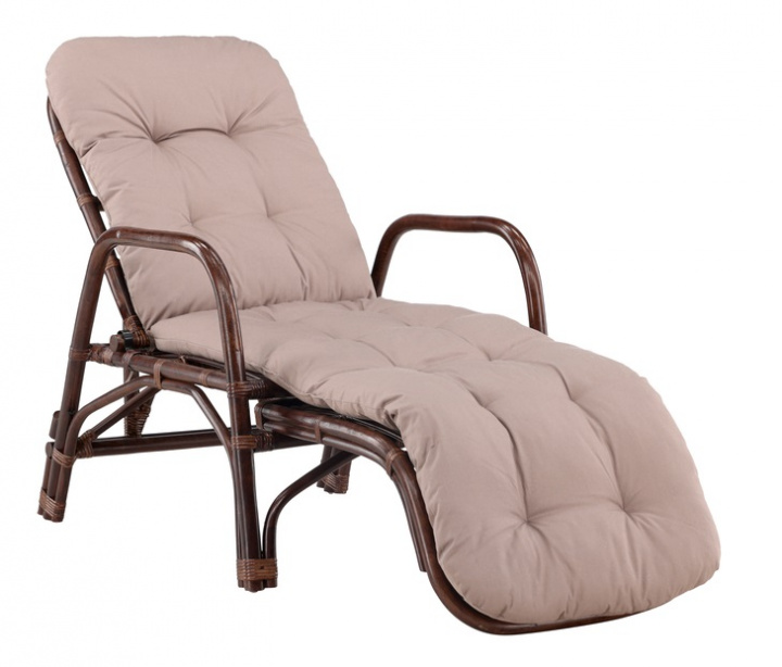 Solseng \'H&ouml;kerum\' - Brun i gruppen Møbler / Havemøbler / Solsenge & Solstole hos Reforma (6110-101)