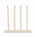 Adventsljusstake \'Åre\' - Beige