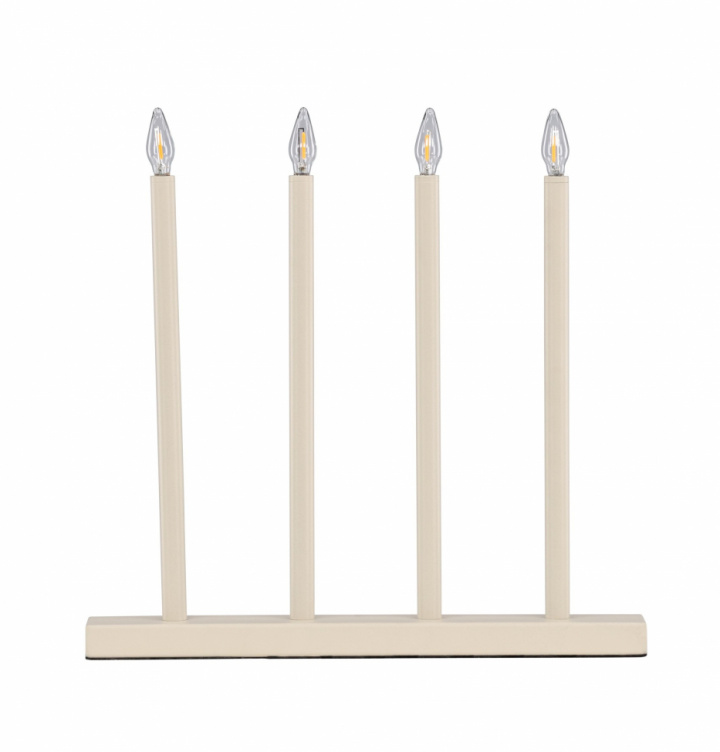 Adventsljusstake \'Åre\' - Beige i gruppen Belysning / Lamper / Julebelysning hos Reforma (61836-102)
