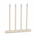 Adventsljusstake \'Åre\' - Beige