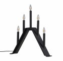 Adventsljusstake \'Norrlund\' - Sort