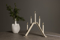 Adventsljusstake \'Norrlund\' - Beige