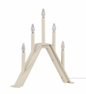 Adventsljusstake \'Norrlund\' - Beige
