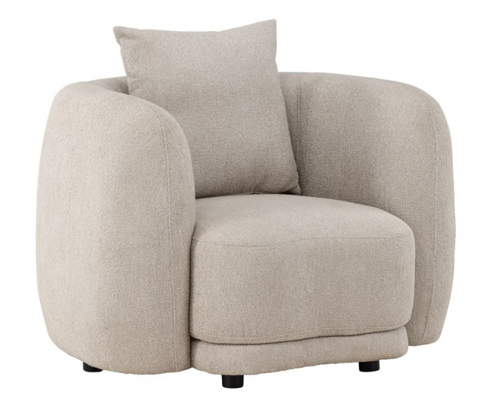 Lænestol \'Thira\' - Beige i gruppen Møbler / Sidde møbler / Lænestole hos Reforma (62039-112)