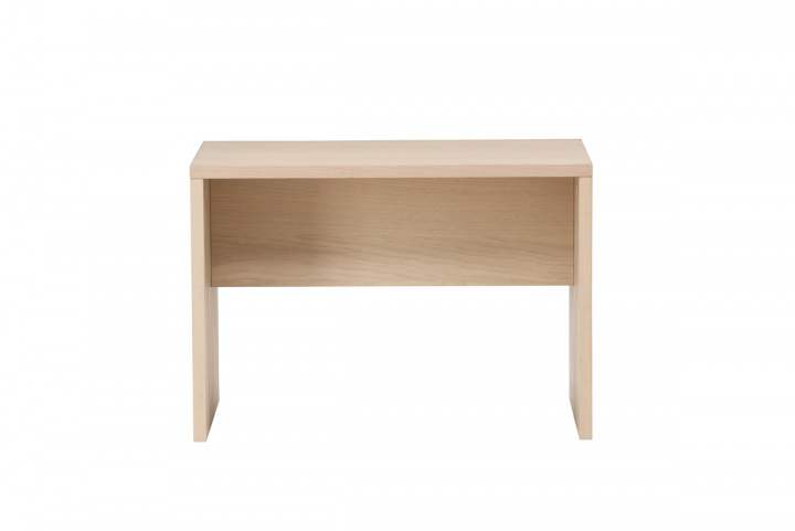 Sofabord \'Juni\' 58x35cm - Hvidpigmenteret i gruppen Møbler / Bord / Sofabord hos Reforma (62059-130)