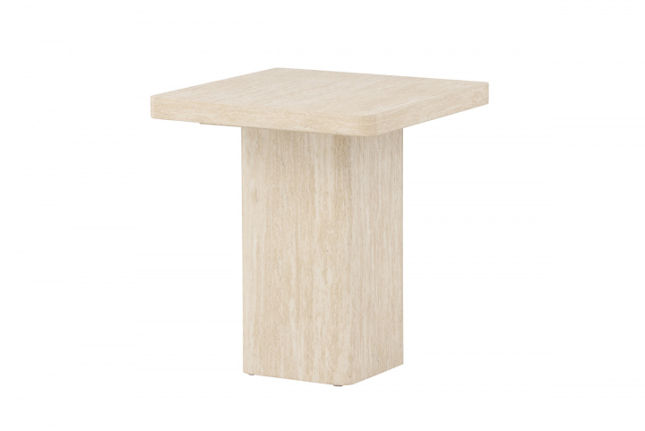 Sofabord \'Qvart\' 50x50cm - Beige i gruppen Møbler / Bord / Sofabord hos Reforma (62061-999)