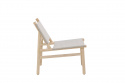 Lounge stol \'Kinna\' - Natur