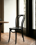 Stol \'Bistro\' - Træ/Sort