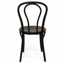 Stol \'Bistro\' - Træ/Sort
